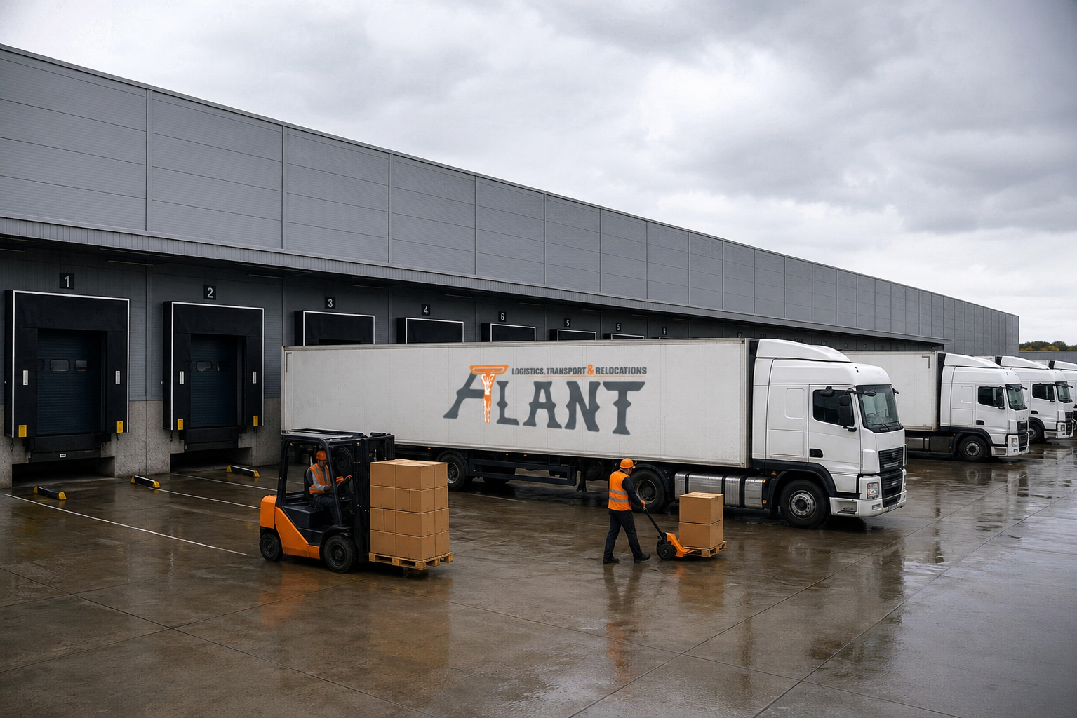 Екипът на Atlant Logistics & Relocations